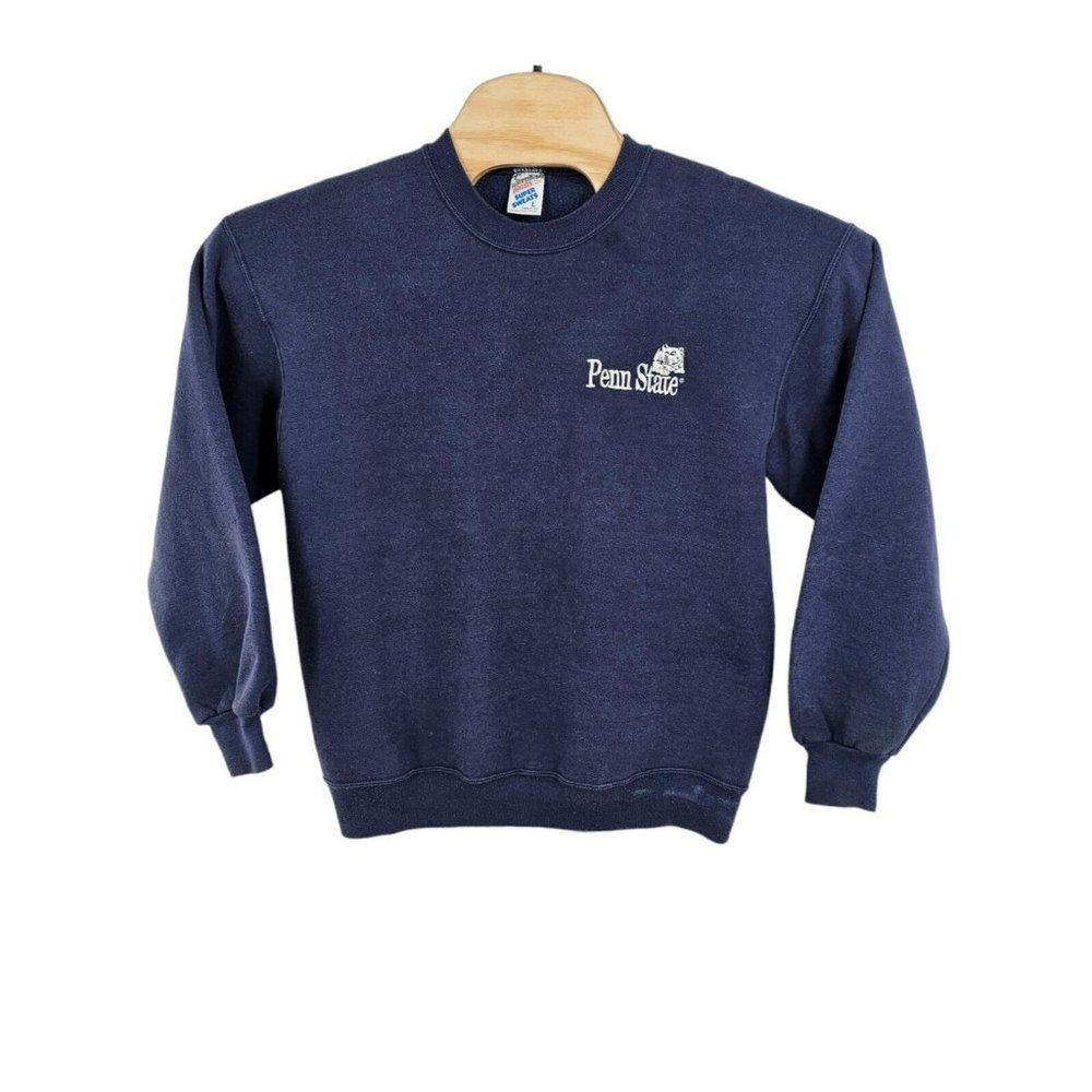 Jerzees Super Sweats VTG Made USA Penn State Nittany Lions Sweatshirt Adult‎ L
